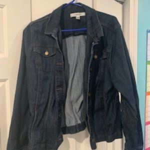 Croft & Barrow Stretch Denim Jacket